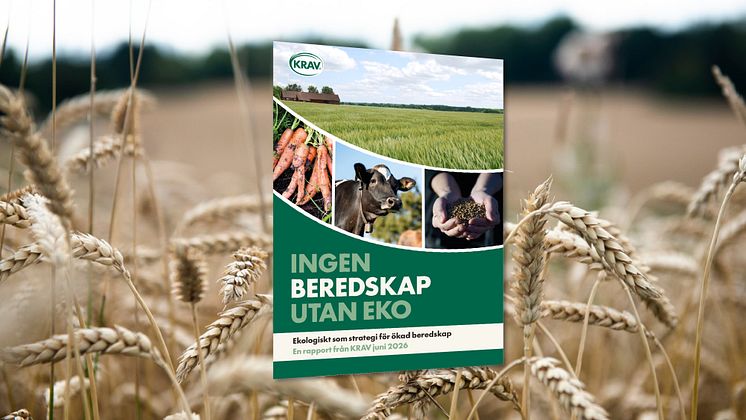 KRAV lanserar rapport om beredskap